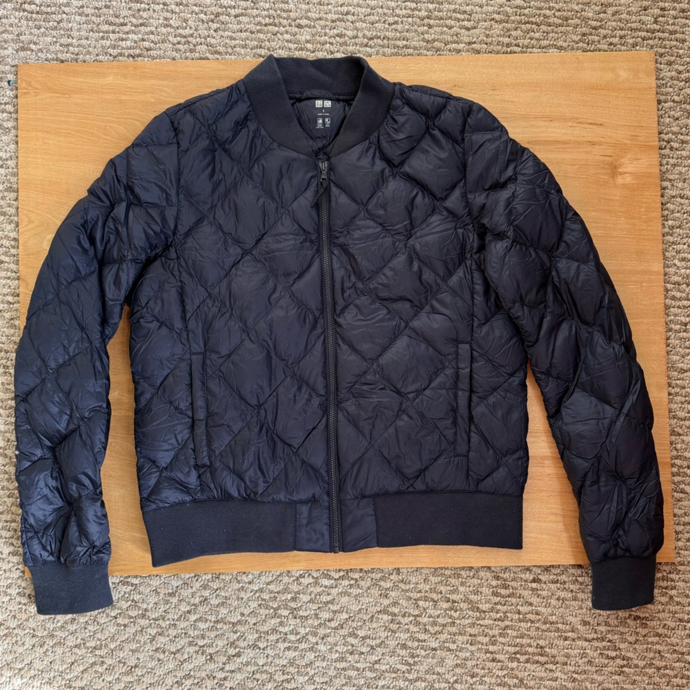 Uniqlo Ultra Light Quilted Down Bomber Jacket